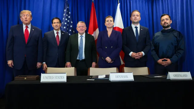 
                    Acordo com EUA continuará se a Gronelândia se tornar independente
                