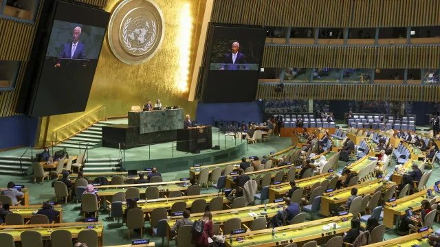
                    Costa homenageia Guterres na ONU: 