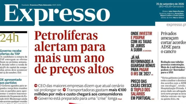 
                    Hoje é notícia: Combustíveis? Mais apreensões; Preços altos prolongam-se
                
