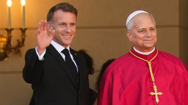 Quatro dias, quatro presentes: O que vai Macron oferecer a Papa Leão XIV?