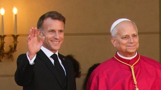 Quatro dias, quatro presentes: O que vai Macron oferecer a Papa Leão XIV?