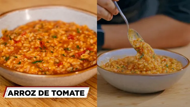 
                    Fácil e saboroso! A receita tradicional de arroz de tomate malandrinho
                