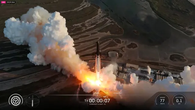 SpaceX lançou a missão mais ambiciosa do foguetão Starship