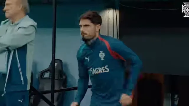 Sem tempo a perder. As imagens de mais um treino da seleção em Malmo