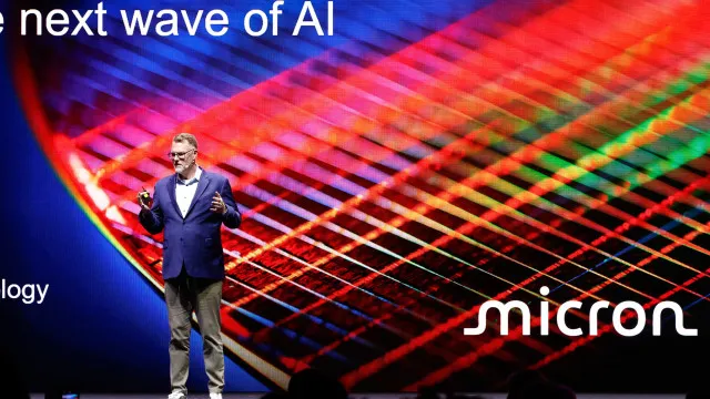 Lucro da fabricante de 'chips' Micron subiu quase 10 vezes