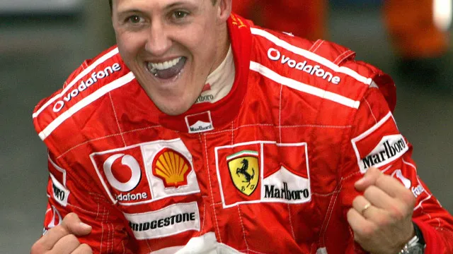 
                    Última vitória de Schumacher na Fórmula 1 foi há 20 anos
                