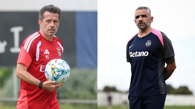 Pausa... sem descanso. Benfica e Sporting vencem amigáveis na Margem Sul