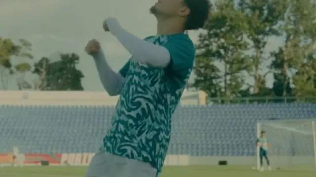 
                    Flávio Gonçalves deixou os adeptos do Sporting deliciados com este gesto
                
