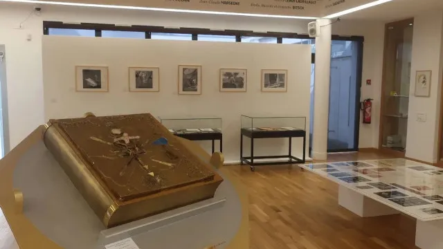 Roubada de museu em França capa de livro esculpida por Salvador Dalí