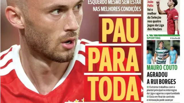 
                    Por cá: Da 'novela Cristiano Ronaldo' à vontade de Prestianni no Benfica
                