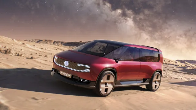 
                    Renault Espace reimaginado como elétrico. Eis o E-Space Concept
                