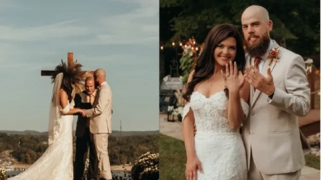 
                    Há 23 anos, Brooklyn recebeu transplante. Agora casou com irmão do doador
                