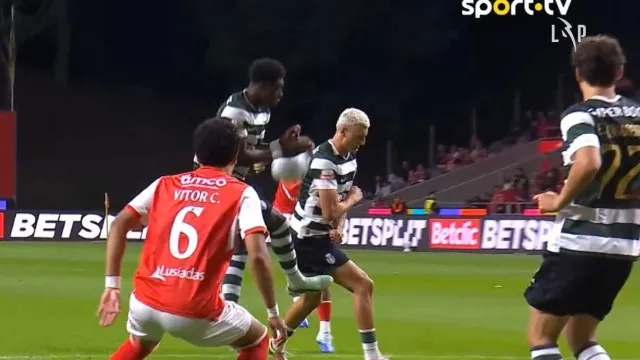 
                    Sp. Braga queixa-se de penálti por marcar: 