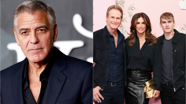 George Clooney reage à morte do filho de Cindy Crawford: