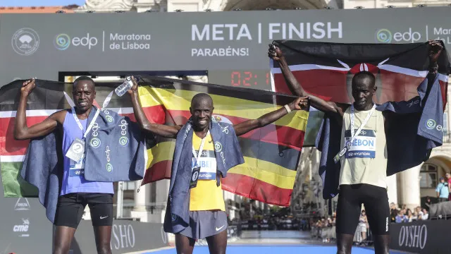 
                    Martin Naibei e Meskerem Mamo vencem 13.ª Maratona de Lisboa
                