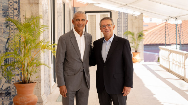 Seguro recebeu Obama em Belém: 