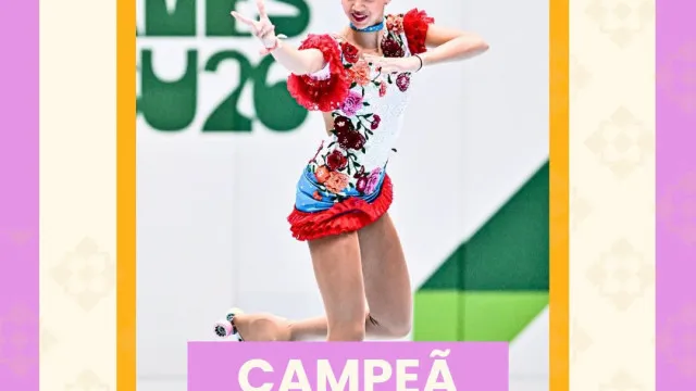 
                    Madalena Costa revalida título mundial de patinagem livre
                