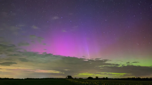As imagens das auroras boreais pela Europa. E por cá, o que se viu?