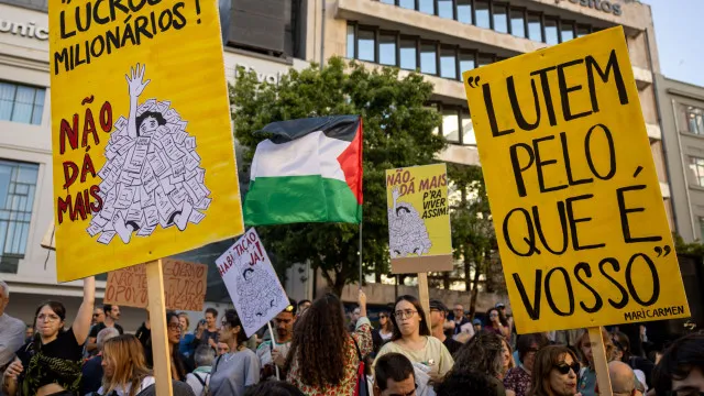 Manifestantes pela habitação vão montar tendas para continuar protesto