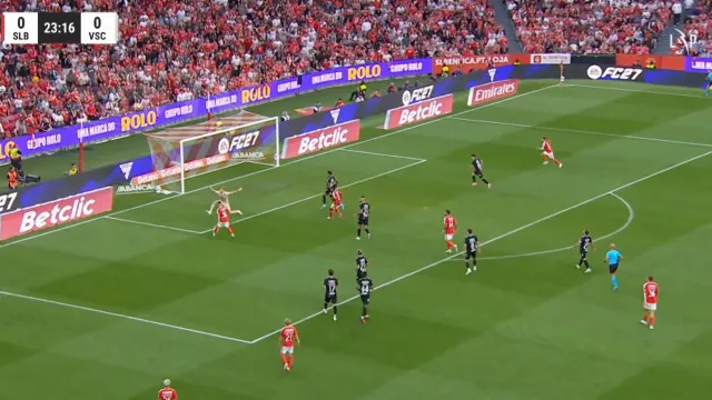 
                    Sublime. Golaço de Dahl pelo Benfica promete correr mundo
                