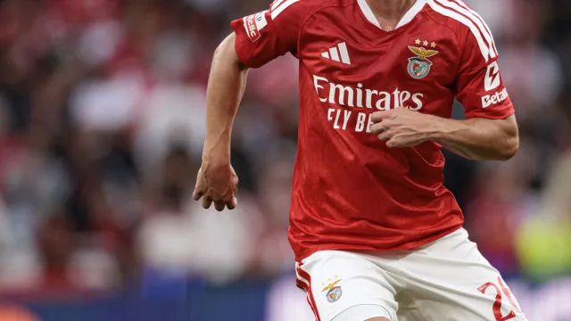 
                    Dahl não esconde felicidade pelo golo: 