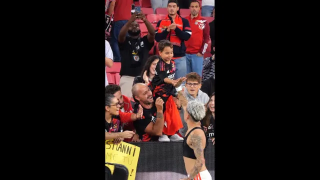 
                    O gesto de Prestianni após o Benfica-Vitória SC que conquistou os adeptos
                