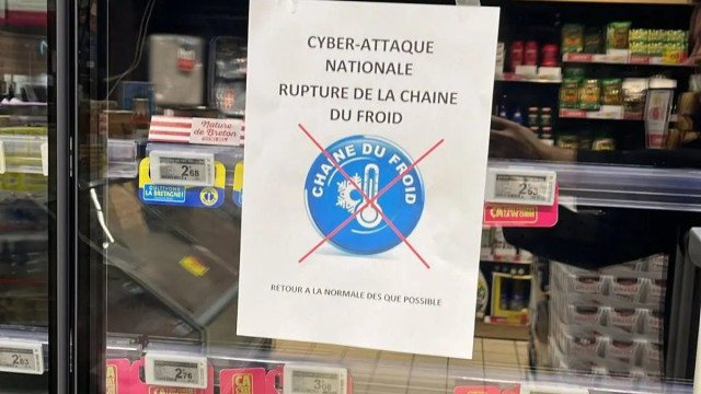 Piratas informáticos atacam frigoríficos de supermercados em França
