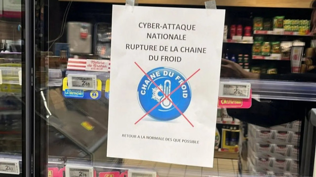 Piratas informáticos atacam frigoríficos de supermercados em França