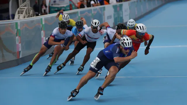 
                    Rafael Silva de bronze nos 1.000 metros sprint dos World Skate Games
                