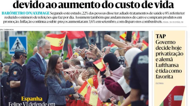 
                    Hoje é notícia: Custo de vida adia projetos; 