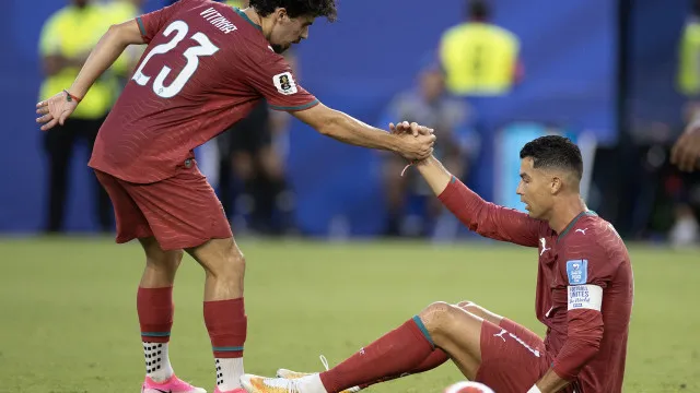 Vitinha pede Cristiano Ronaldo de volta à seleção: "Queremos todos, acho"