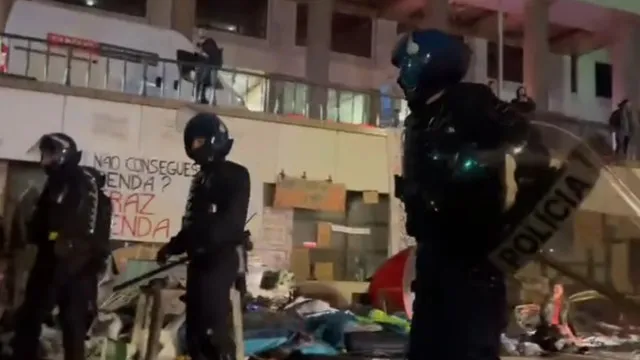PSP confirma feridos e fala em "resistência" de manifestantes no Porto