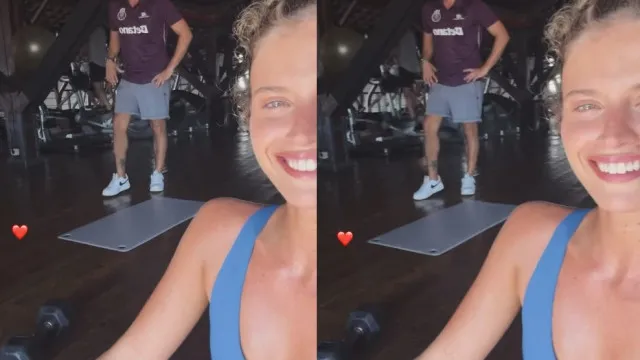 
                    Pedro Teixeira e Matilde Reymão já não escondem nada. O vídeo no ginásio
                