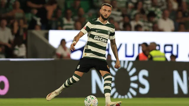 Debast de 'cristal' obriga Borges a fazer ginástica central no Sporting