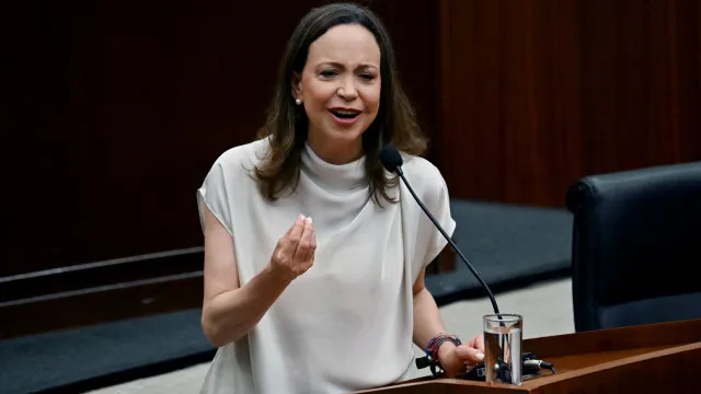 
                    Maria Corina Machado confirmada como líder da oposição na Venezuela
                