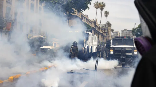 Protestos no Chile marcam sétimo aniversário da revolta de 2019
