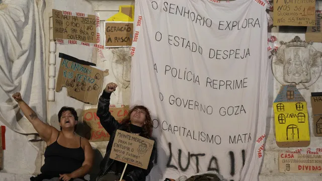 Acampada em Lisboa quer derrubar nova lei do arrendamento