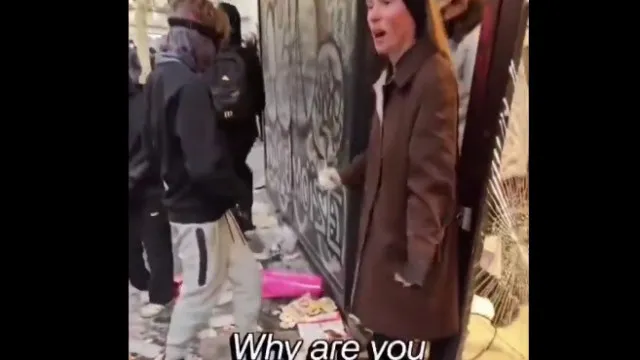 "Porquê?". Lojistas tentam impedir destruição dos seus negócios em França