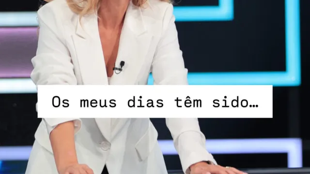 
                    Como têm sido os dias de Cristina Ferreira? Apresentadora revela tudo
                