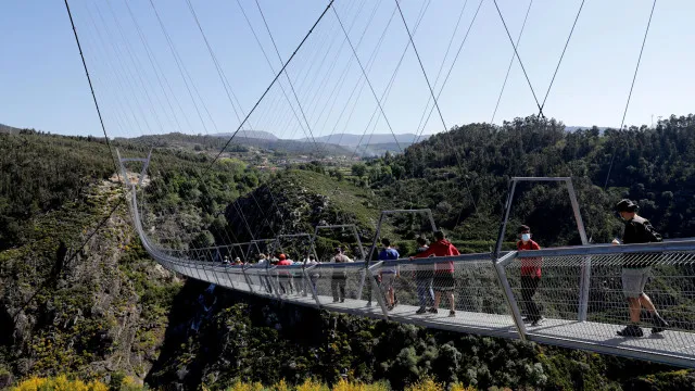 
                    Como reage a Ponte 516 Arouca ao vento e aos visitantes? Vão testá-la
                