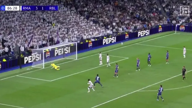 O golaço de Yan Diomande que selou a vitória do Real Madrid