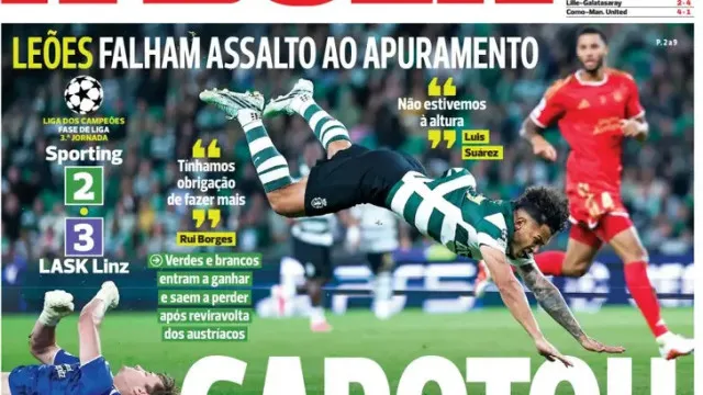 
                    Por cá: 