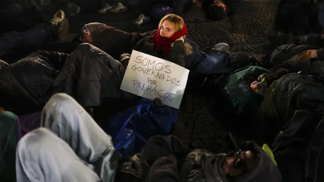 PSP permite protesto noturno no Rossio, desde que sem tendas