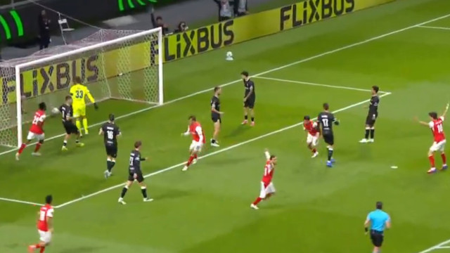 Foi assim o primeiro golo da era Franclim Carvalho no Sporting de Braga