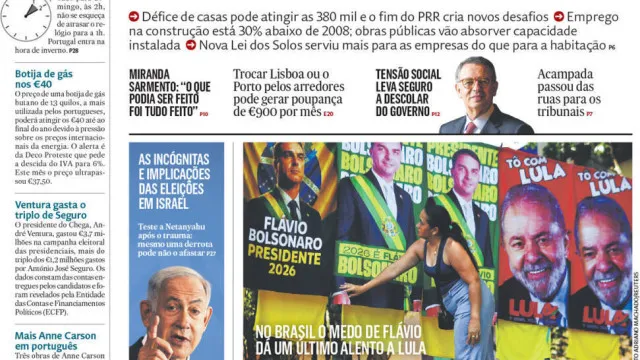 Hoje é notícia: Década para resolver habitação; Luxo da máfia da falência