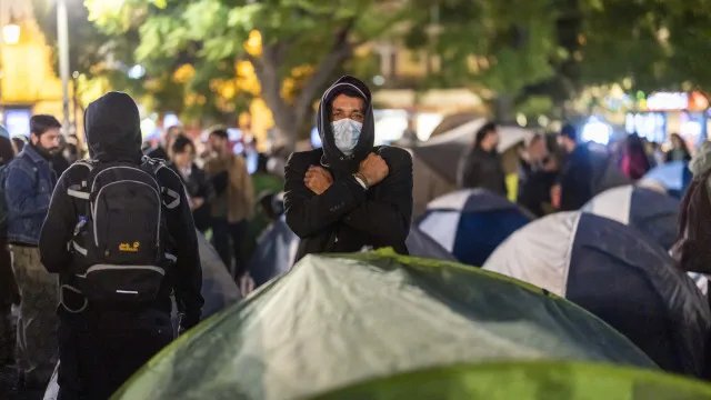 Acampada de Lisboa contabiliza 130 tendas no Rossio
