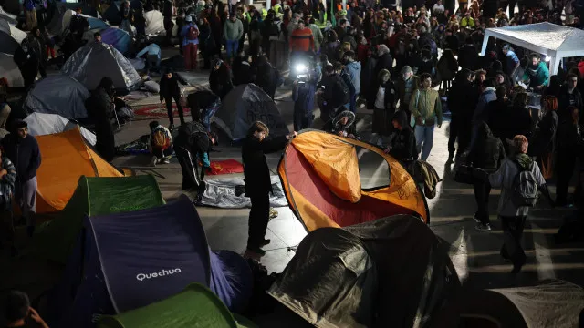 Manifestantes podem pernoitar na acampada do Porto se retirarem tendas