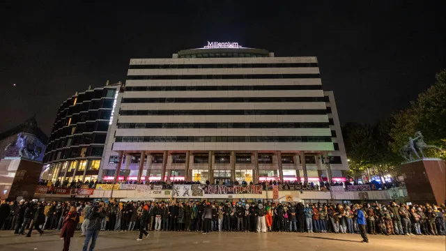 Manifestantes no Porto exigem demissão do Governo e greve geral ibérica