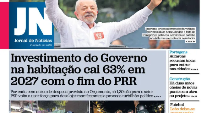 Hoje é notícia: Cai investimento na habitação; Desvio milionário