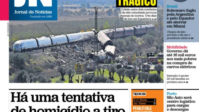 
                    Hoje é notícia: Tentam matar a tiro a cada 2 dias; (Des)Esperam cirurgia
                